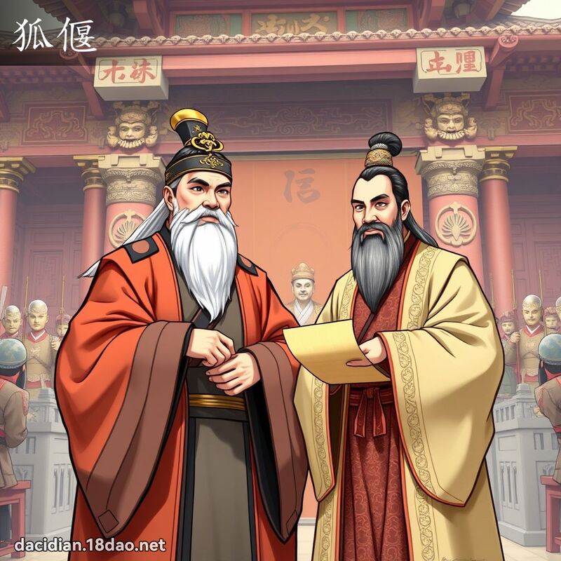 狐偃 - 國語大辭典配圖