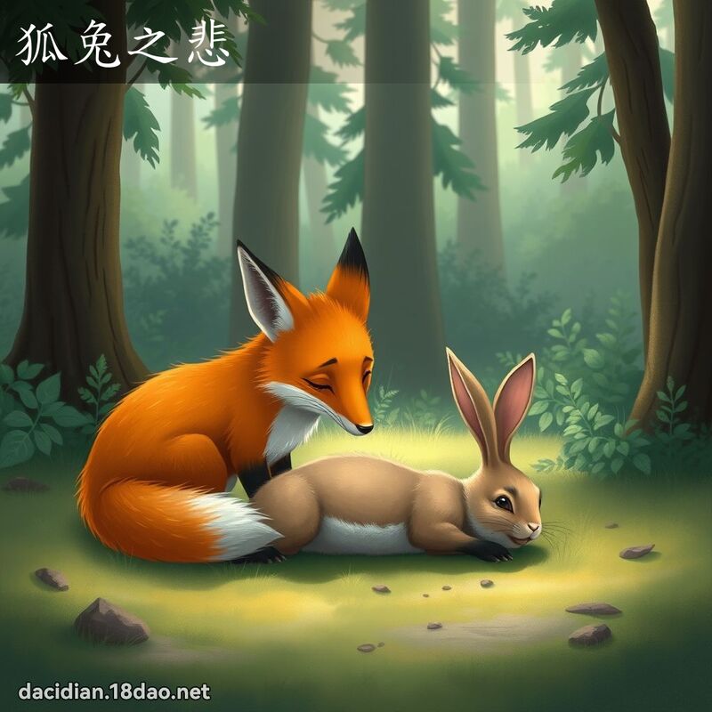 狐兔之悲 - 國語大辭典配圖