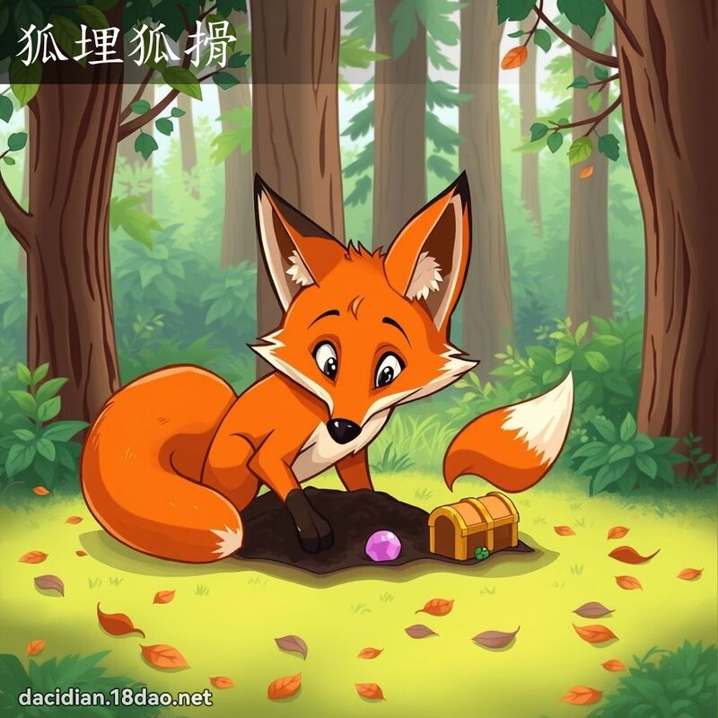 狐埋狐搰 - 國語大辭典配圖