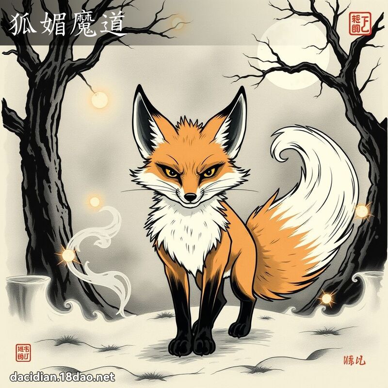 狐媚魔道 - 国语大辞典配图