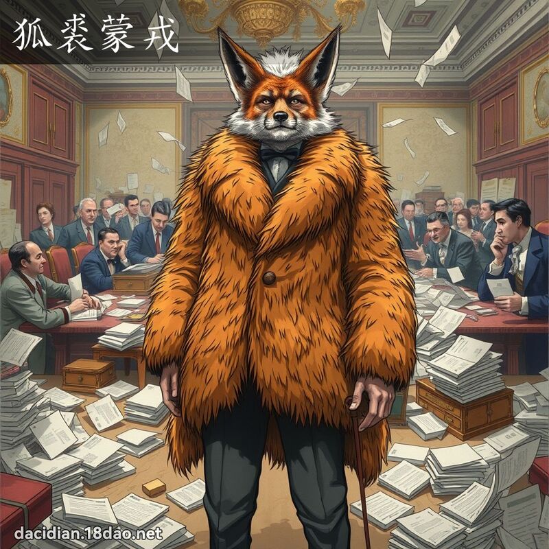 狐裘蒙戎 - 國語大辭典配圖