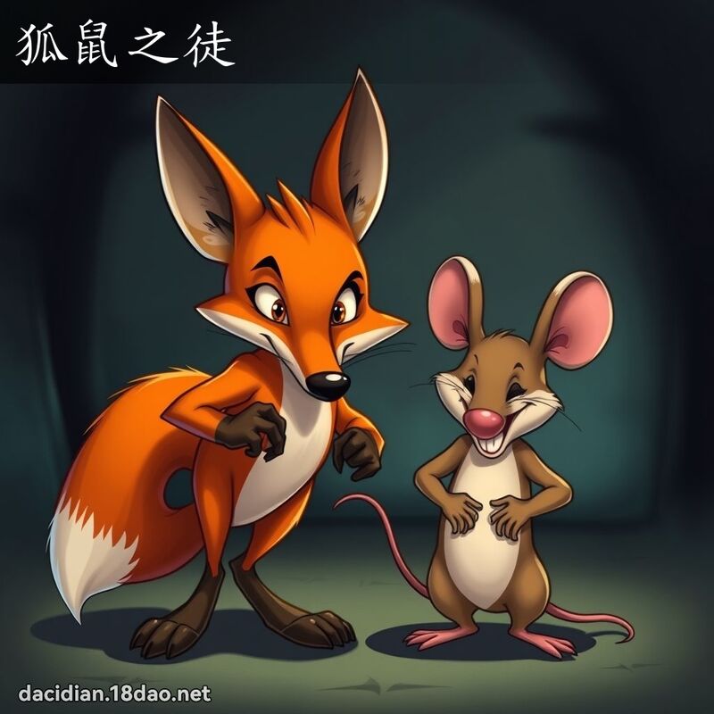 狐鼠之徒 - 国语大辞典配图