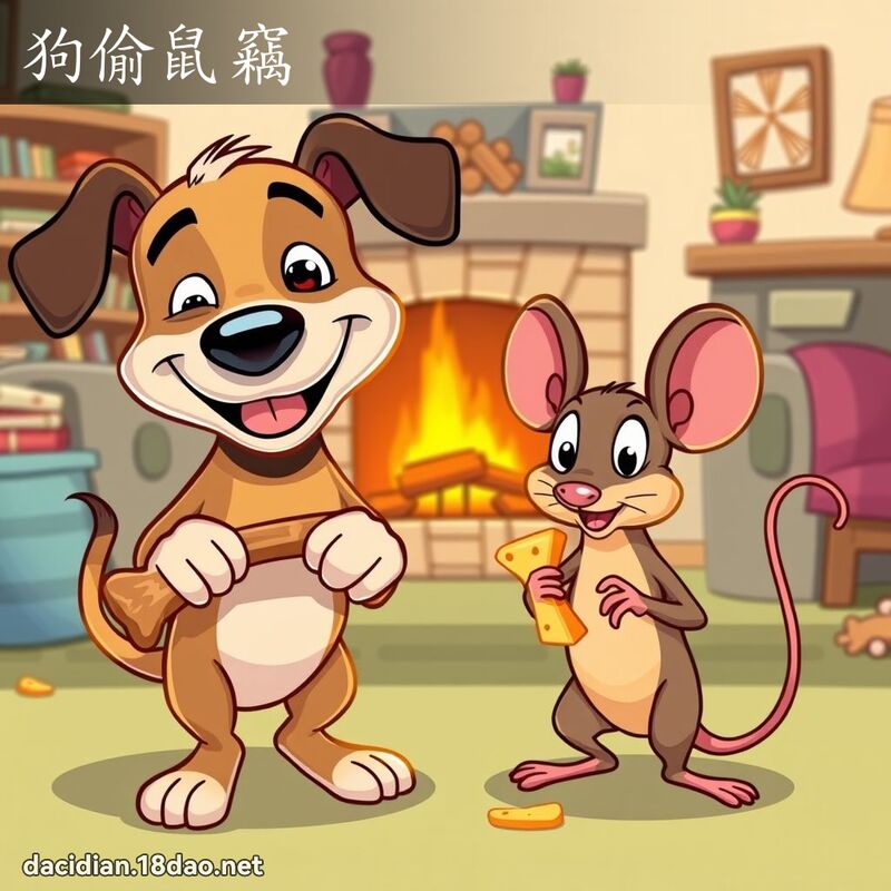 狗偷鼠竊 - 國語大辭典配圖