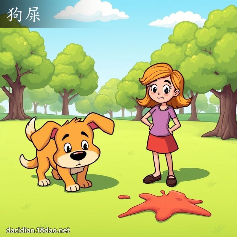狗屎 - 国语大辞典配图