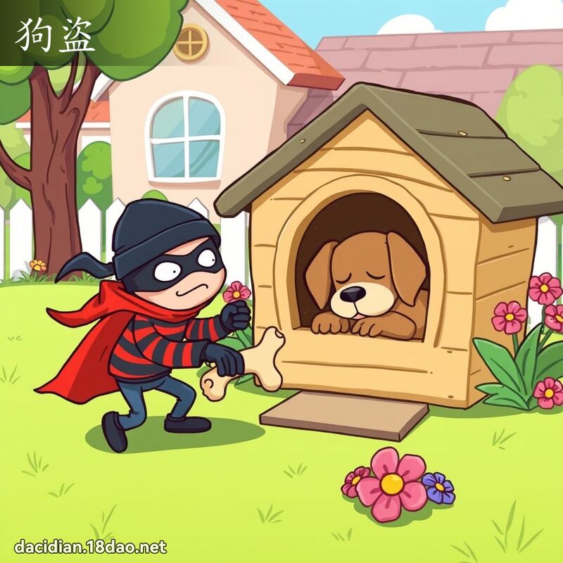 狗盗 - 国语大辞典配图