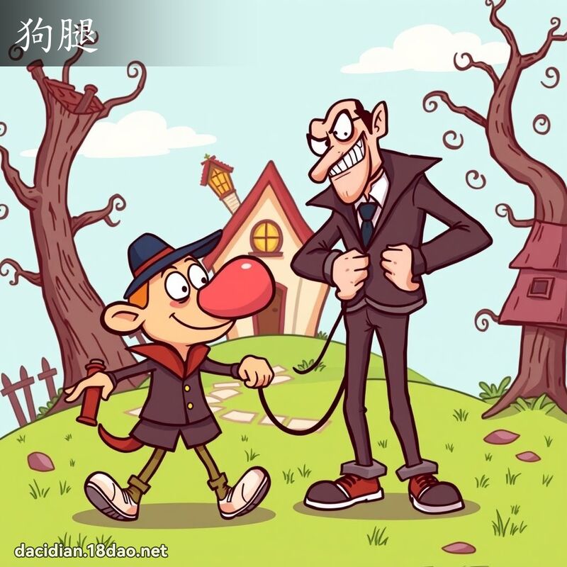 狗腿 - 国语大辞典配图