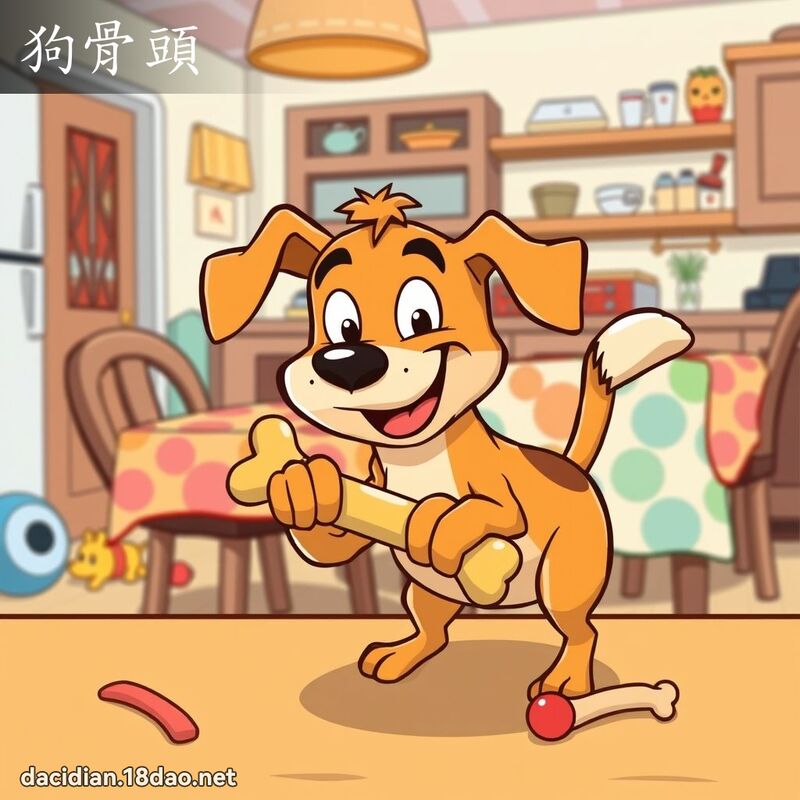 狗骨頭 - 國語大辭典配圖