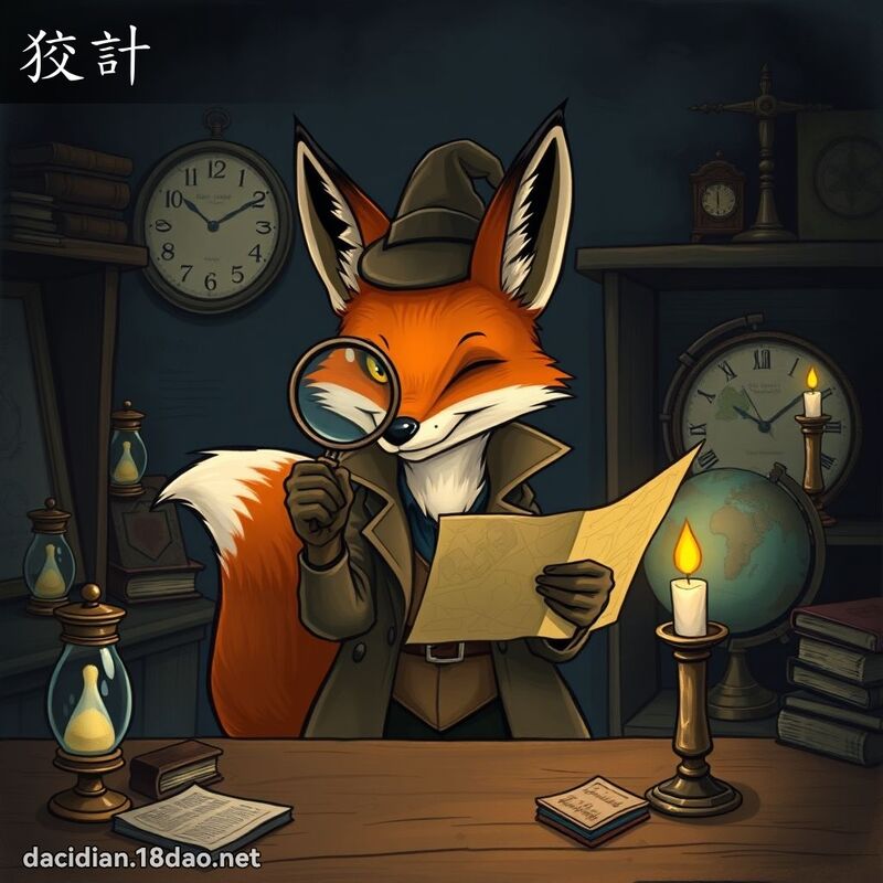 狡计 - 国语大辞典配图