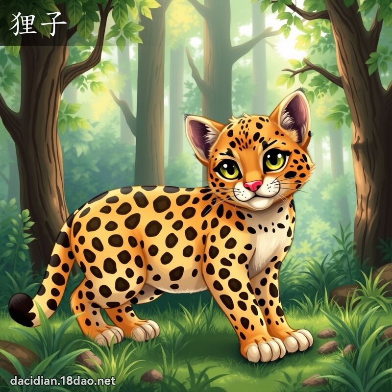 狸子 - 國語大辭典配圖