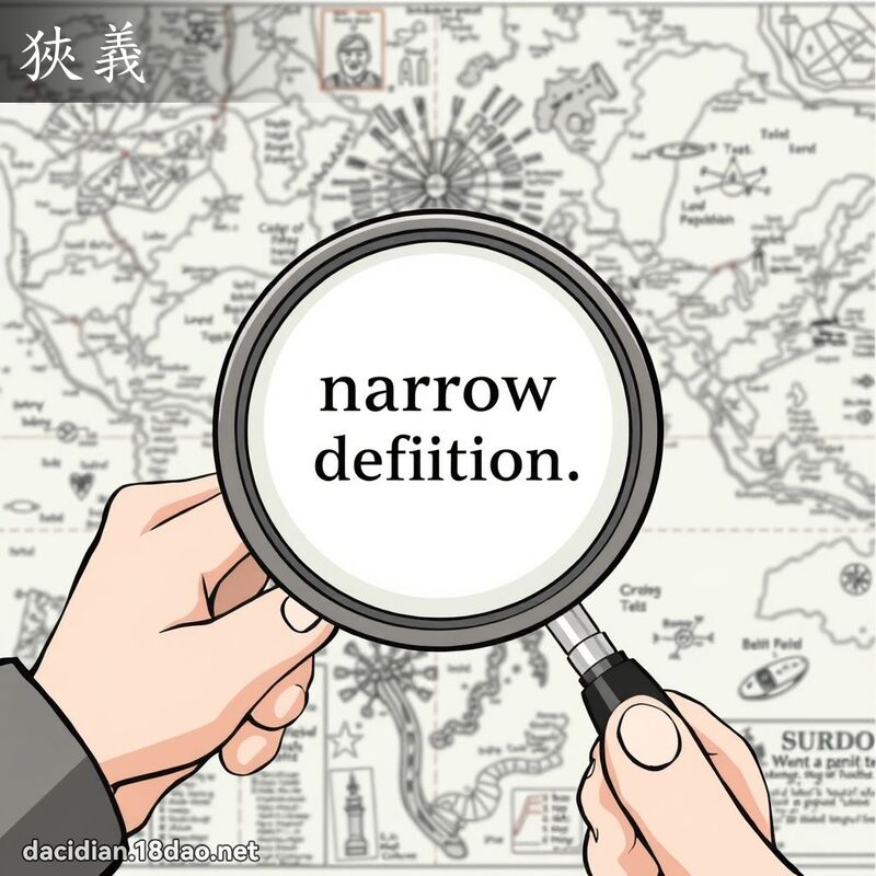 狭义 - 国语大辞典配图