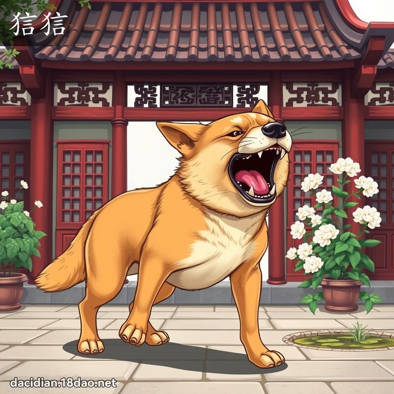 狺狺 - 國語大辭典配圖