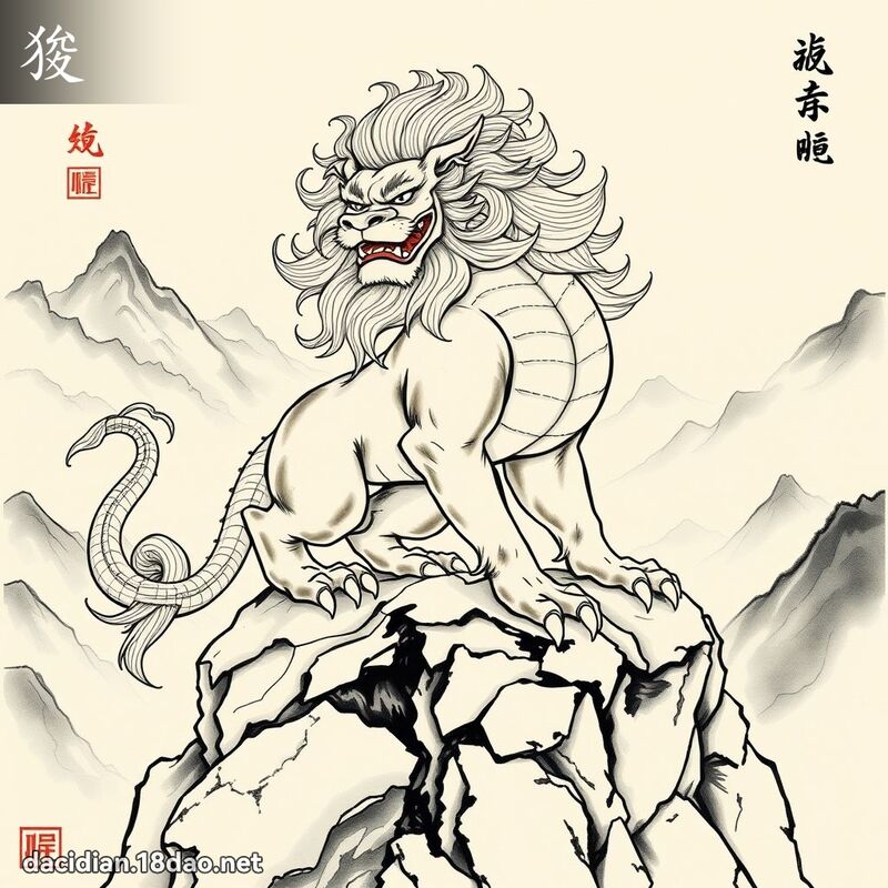 狻 - 國語大辭典配圖