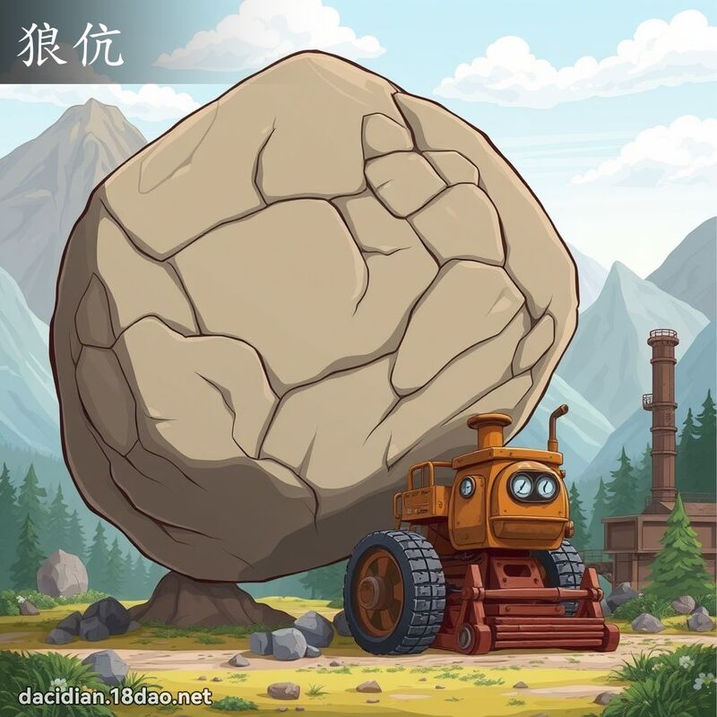 狼伉 - 國語大辭典配圖