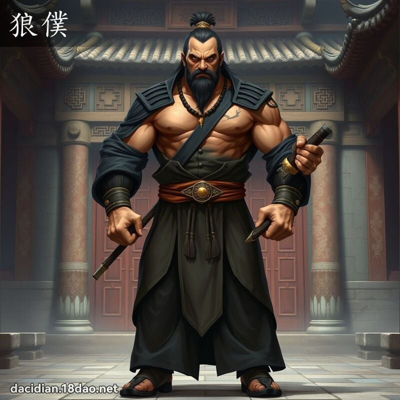 狼仆 - 国语大辞典配图