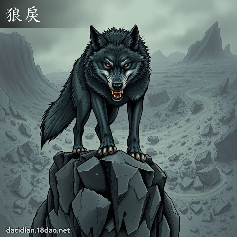 狼戾 - 國語大辭典配圖
