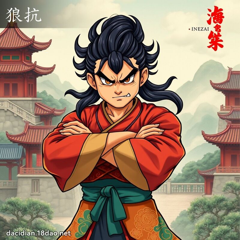 狼抗 - 國語大辭典配圖