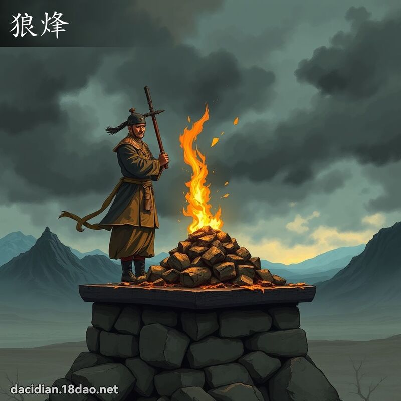 狼烽 - 國語大辭典配圖