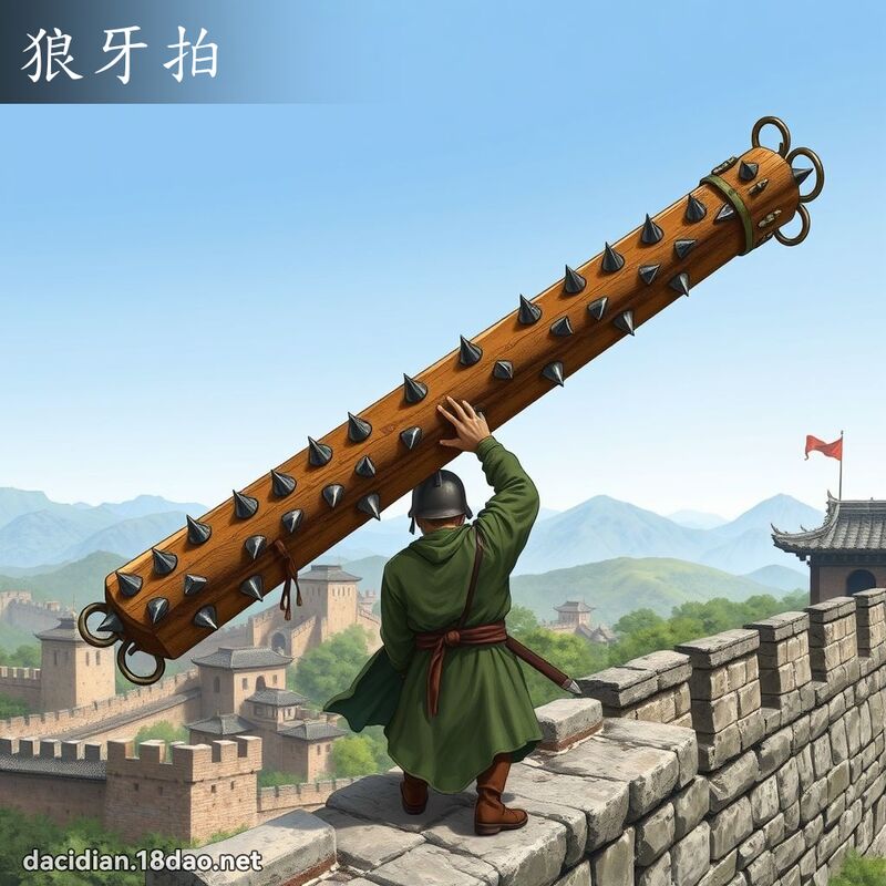狼牙拍 - 国语大辞典配图