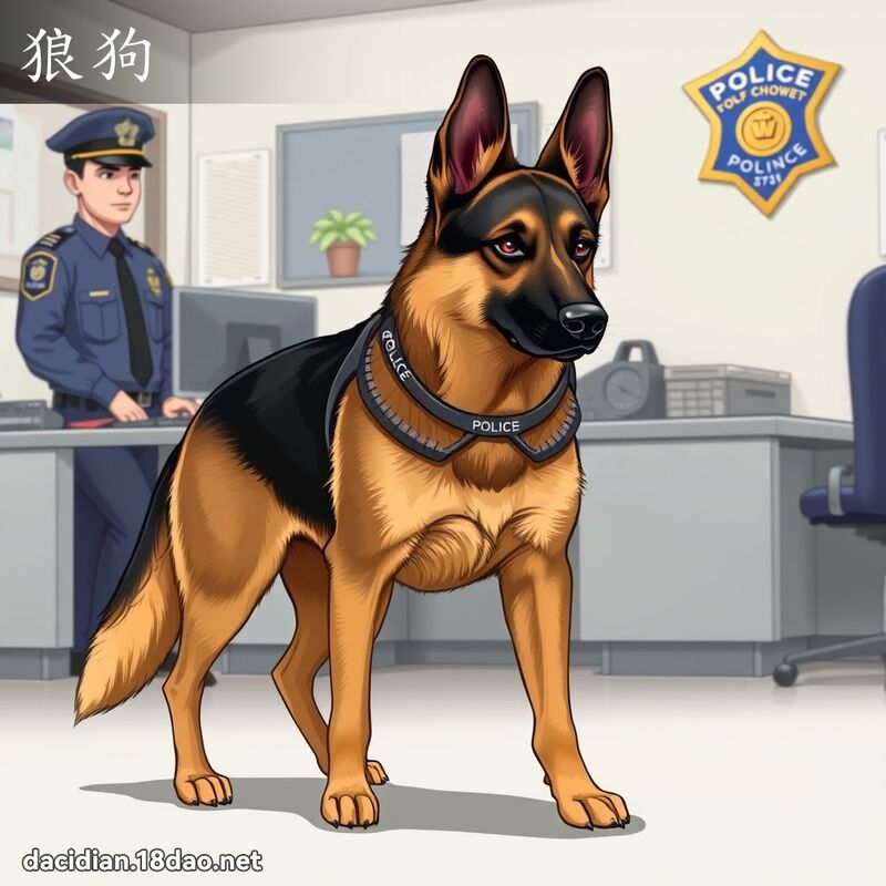 狼狗 - 国语大辞典配图