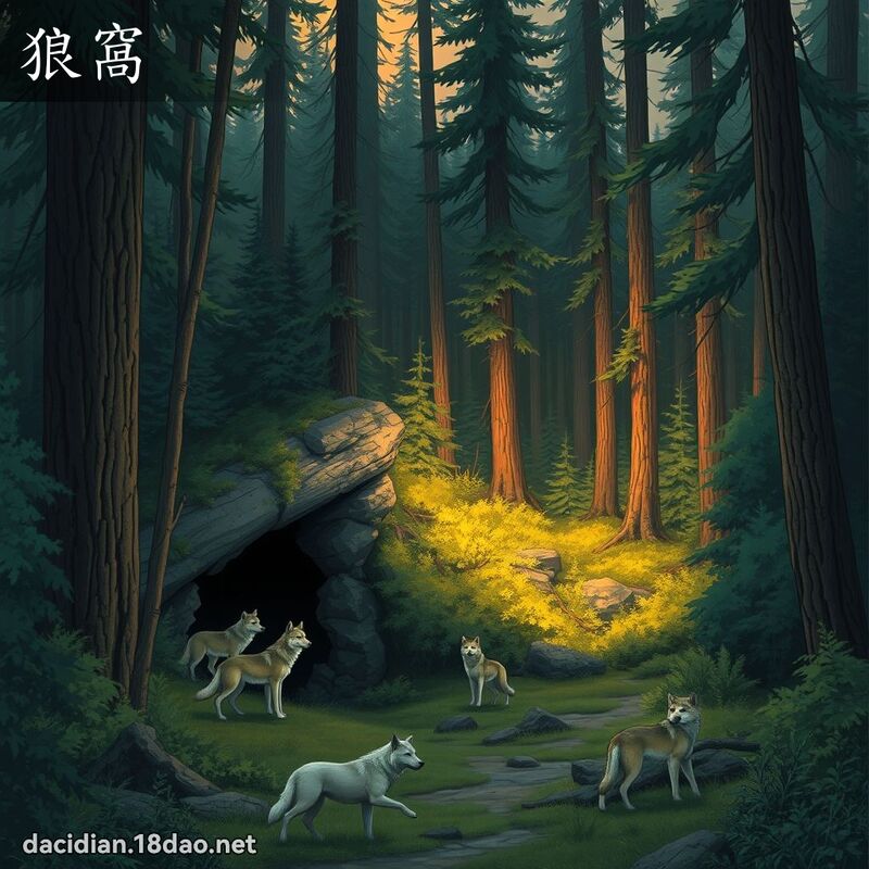 狼窝 - 国语大辞典配图