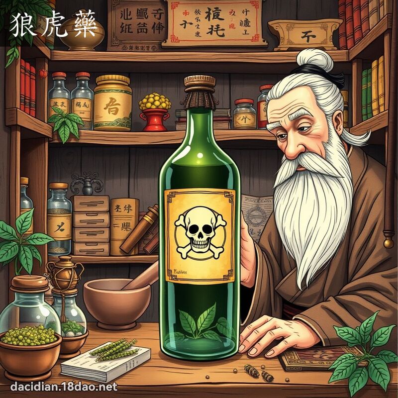 狼虎藥 - 國語大辭典配圖