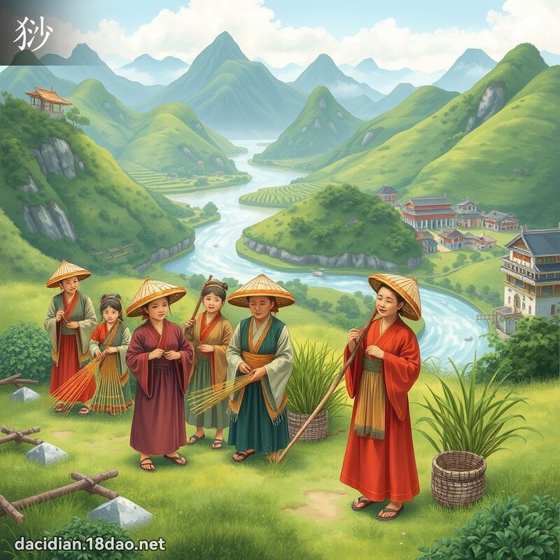 猀 - 国语大辞典配图