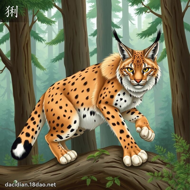 猁 - 國語大辭典配圖