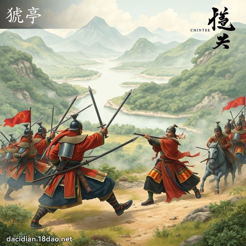 猇亭 - 國語大辭典配圖