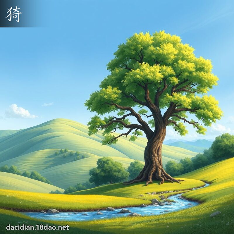 汉字: 猗 (多音字)