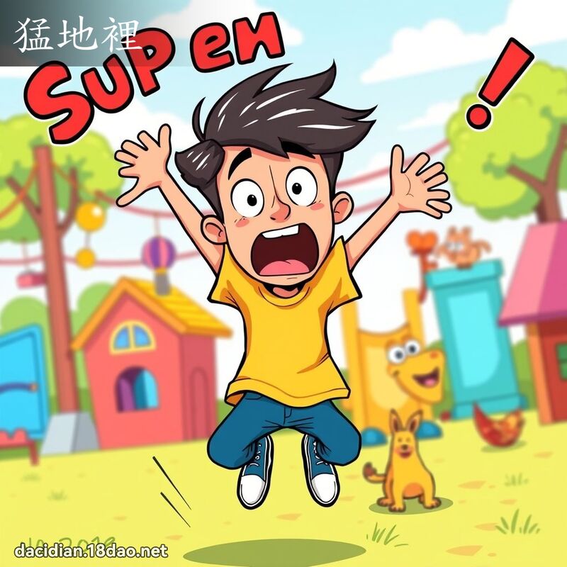 猛地裡 - 國語大辭典配圖