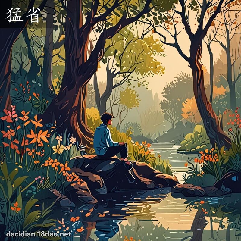猛省 - 國語大辭典配圖