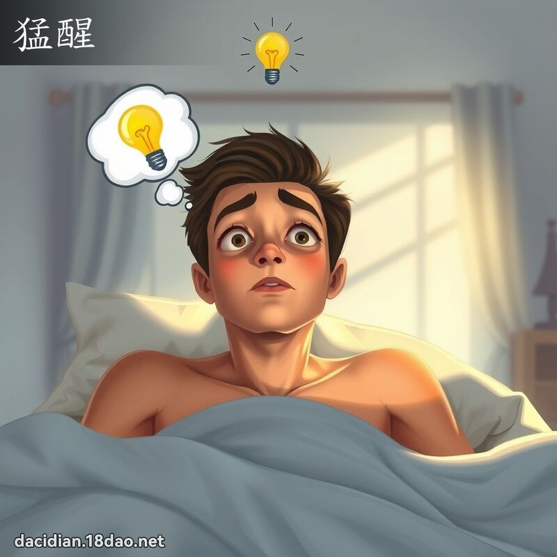 猛醒 - 國語大辭典配圖