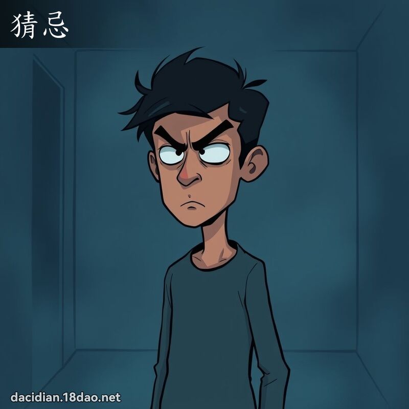 猜忌 - 国语大辞典配图