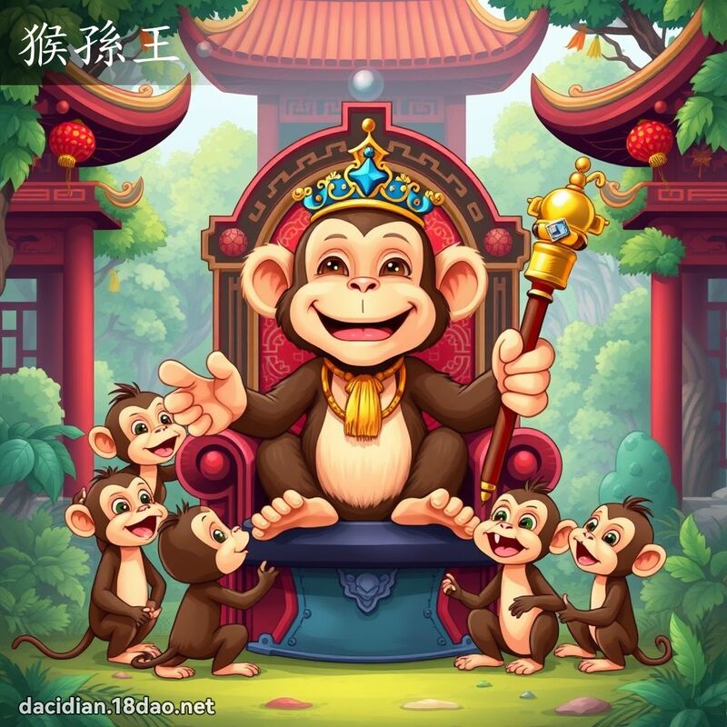 猴孙王 - 国语大辞典配图