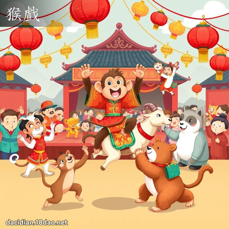 猴戲 - 國語大辭典配圖