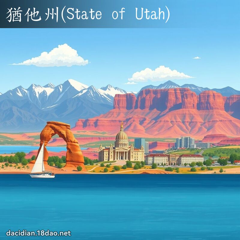 犹他州(State of Utah) - 国语大辞典配图