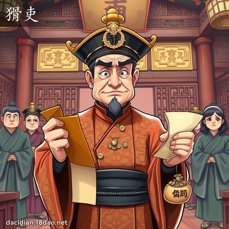 猾吏 - 国语大辞典配图