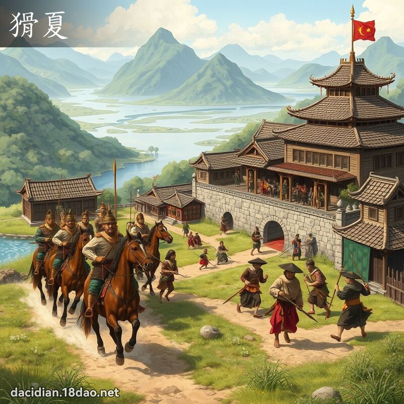 猾夏 - 国语大辞典配图