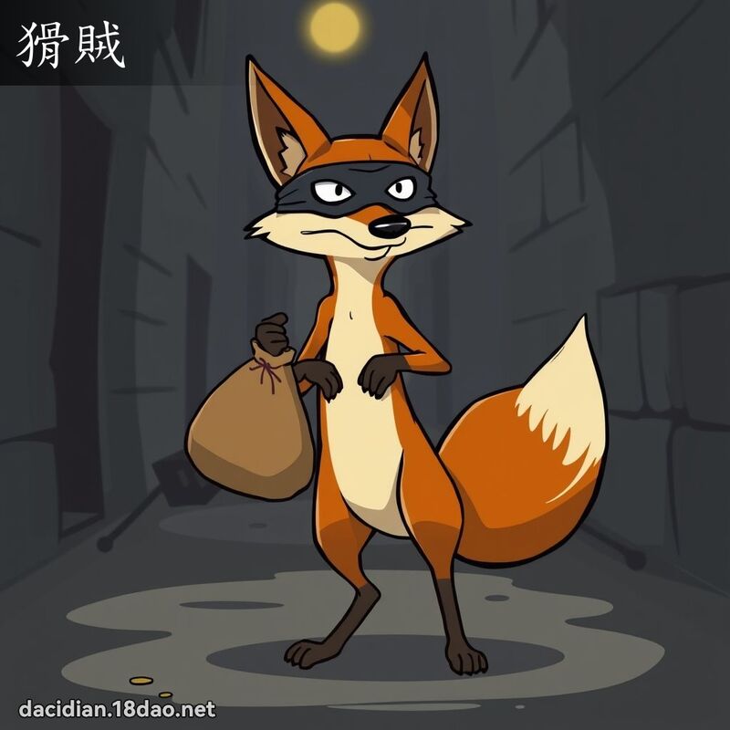 猾贼 - 国语大辞典配图