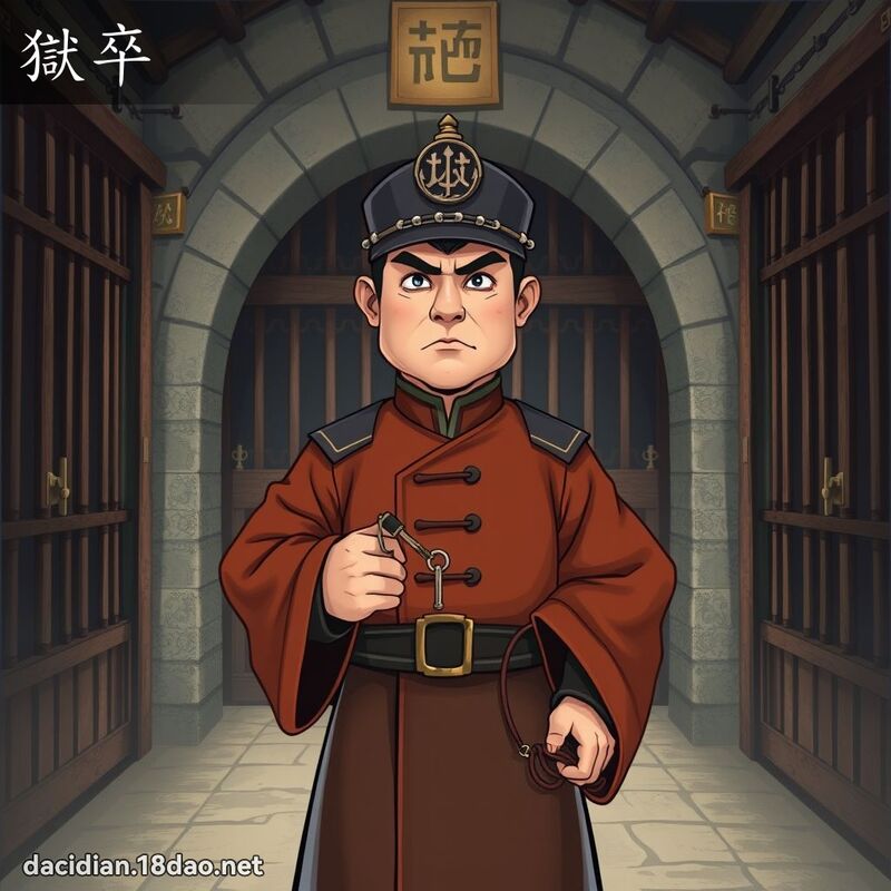 獄卒 - 國語大辭典配圖