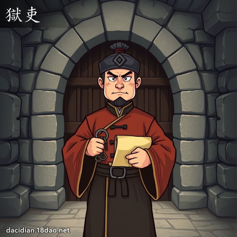 狱吏 - 国语大辞典配图