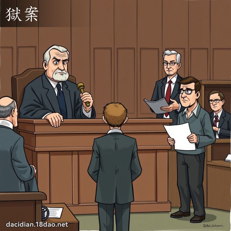 獄案 - 國語大辭典配圖