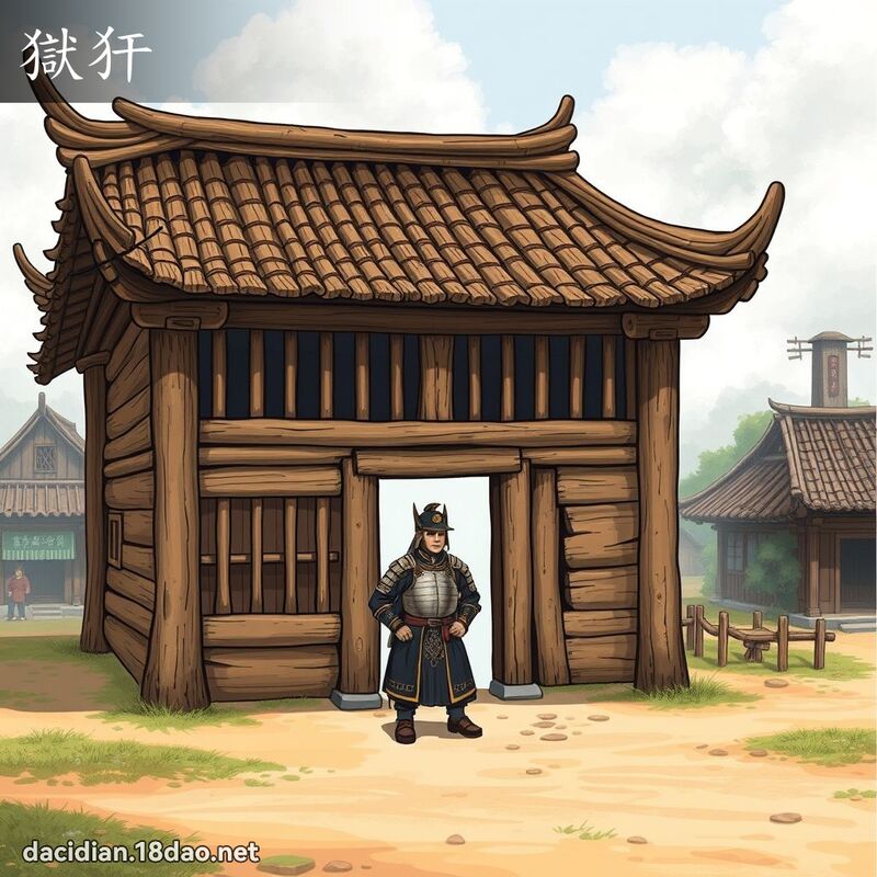 狱犴 - 国语大辞典配图