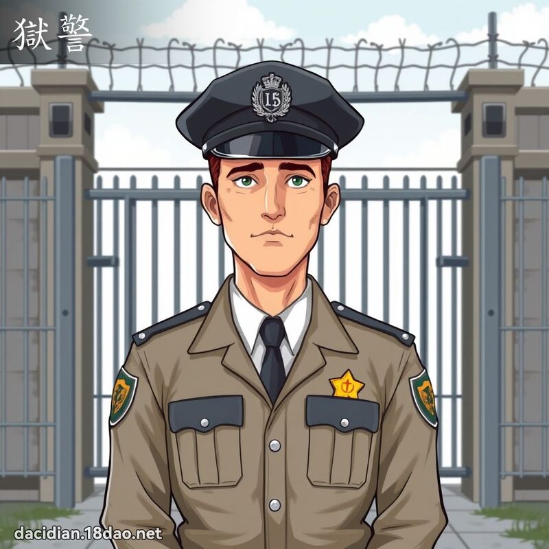 獄警 - 國語大辭典配圖