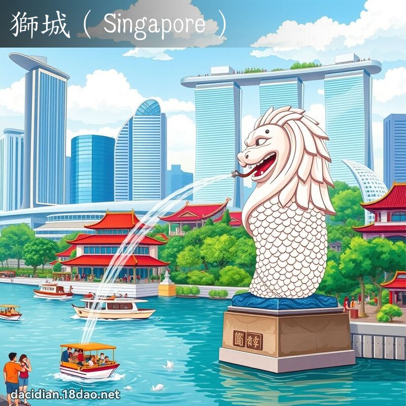 獅城（Singapore） - 國語大辭典配圖