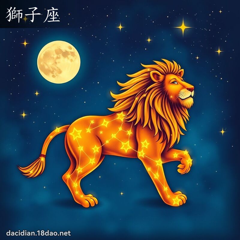 狮子座 - 国语大辞典配图