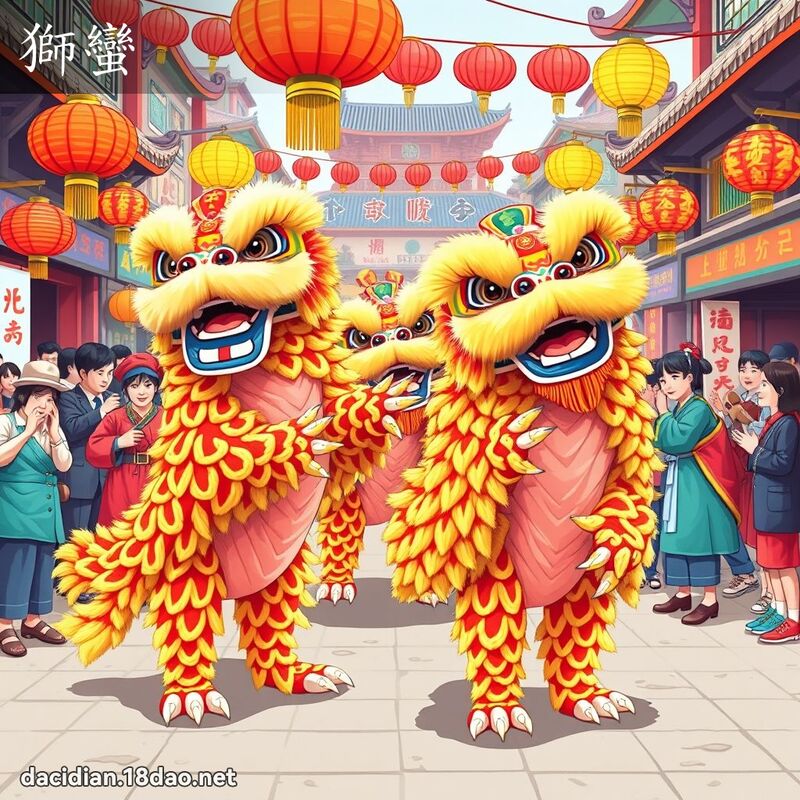 獅蠻 - 國語大辭典配圖