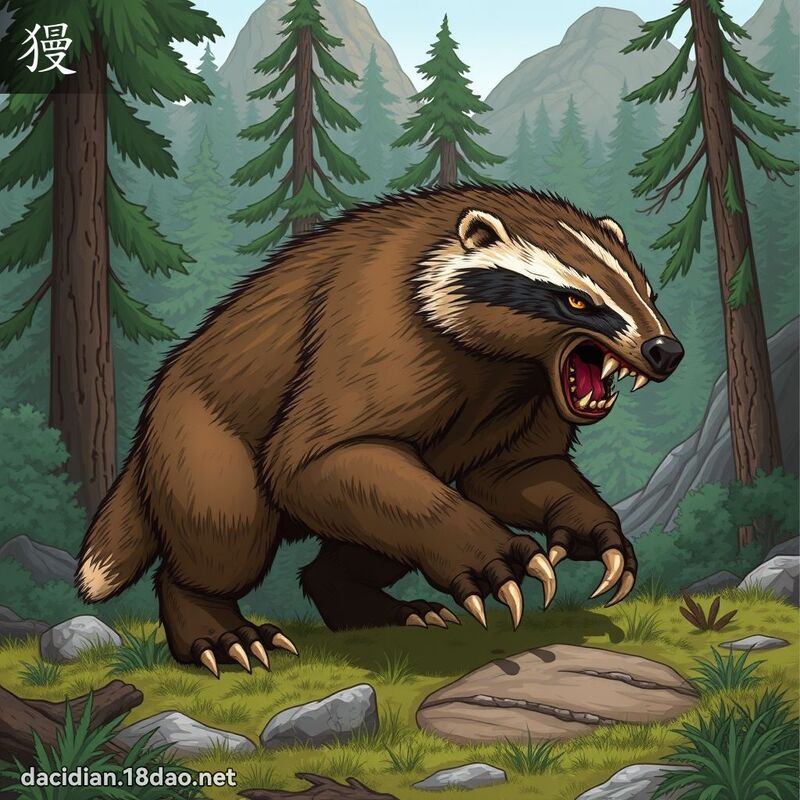 漢字: 獌 (多音字)