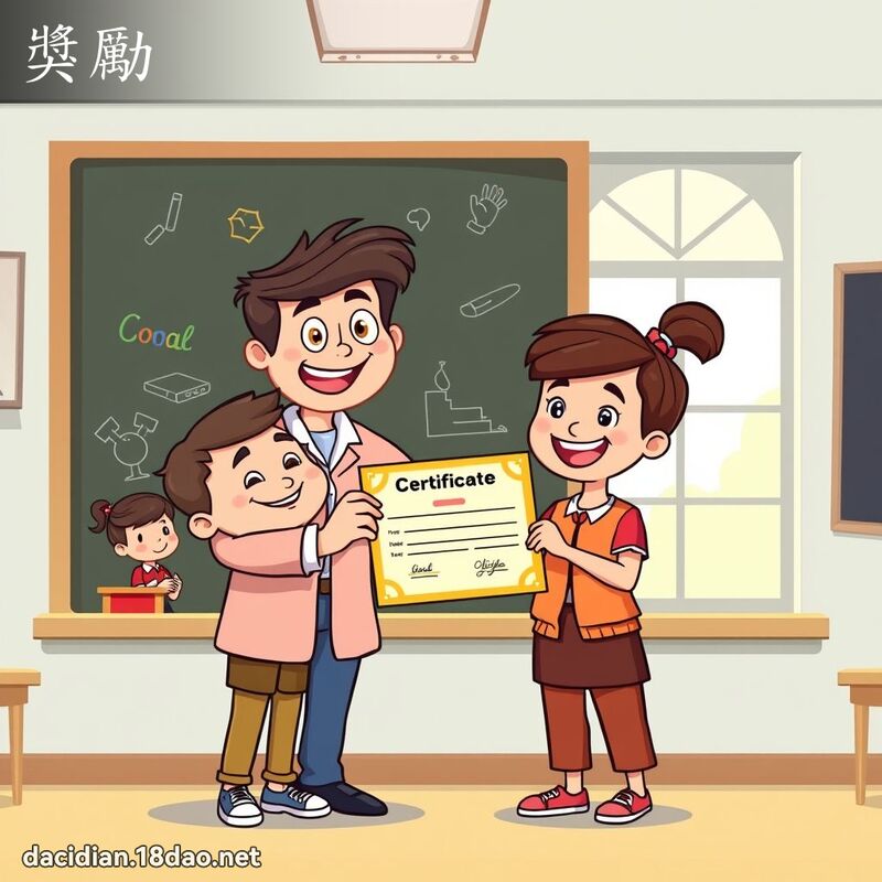 獎勵 - 國語大辭典配圖
