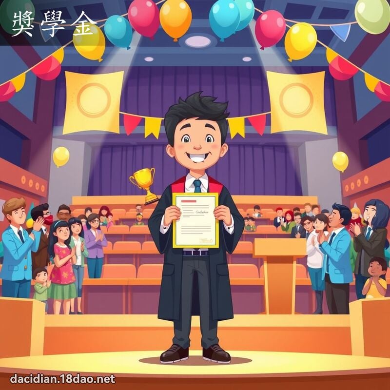 獎學金 - 國語大辭典配圖